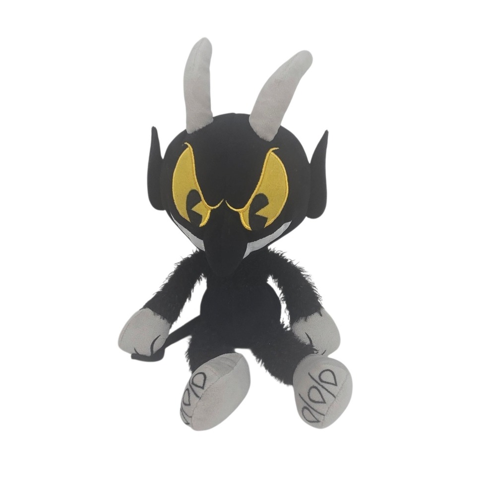 Funko Cuphead The Devil Plush Stuffed Animal Toy Black 12" Collectible Figure